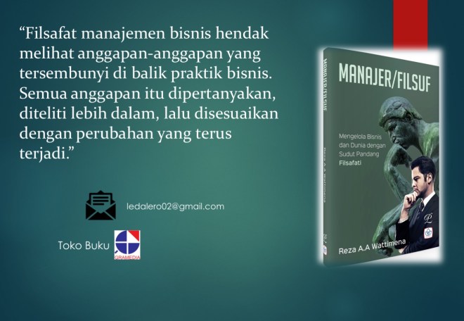 Promo Manajer:Filsuf